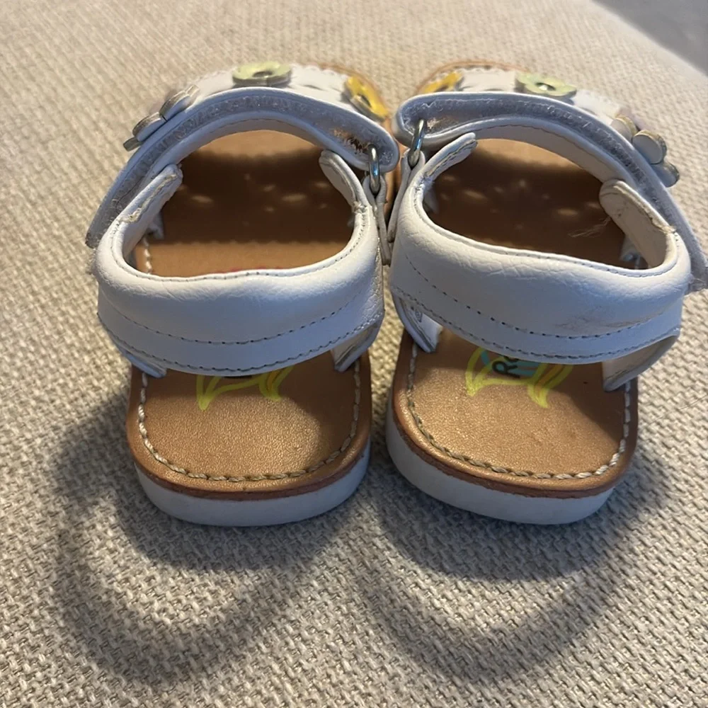 Rachel Toddler Girls Floral Band Sandals